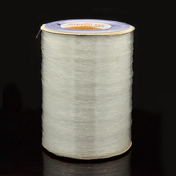 Korean Elastic Crystal Thread, For Jewelry Making, Clear, 1mm, about 546.8 yards(500m)/roll