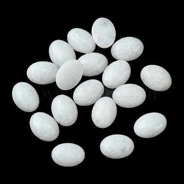 Natural White Jade Cabochons(G-A094-01B-13)-2