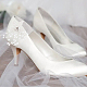 ABS Plastic Imitation Pearl Beaded Flower Wedding Shoe Decorations(FIND-WH0126-71S)-6