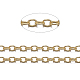 Brass Cable Chains(X-CHC-034Y-G)-1