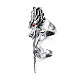 Dragon Armour Alloy Full Finger Ring with Rhinestone(RJEW-T009-22AS)-4