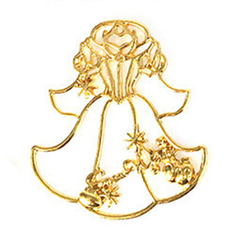 Alloy Open Back Bezel Big Pendants, For DIY UV Resin, Epoxy Resin, Pressed Flower Jewelry, Cadmium Free & Lead Free, Princess Dress, Golden, 45x50mm