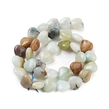 Natural Flower Amazonite Beads Strands(G-B022-29C)-4