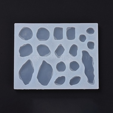 DIY Gemstone Nugget Shape Silicone Molds(X-DIY-C048-01)-2