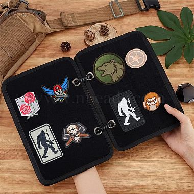 Flip-Page Hook & Loop Patch Book DIY Kit(FIND-WH0108-48A)-4