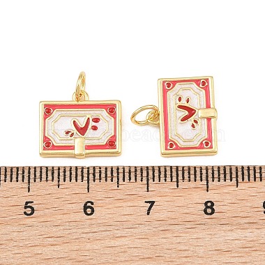 Brass Enamel Pendants(KK-CBABBCE-04C-G)-3