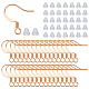 pandahall elite 160pcs crochets de boucle d'oreille en laiton(KK-PH0005-21)-1