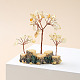 chips de citrino naturales decoraciones del árbol de la vida(TREE-PW0003-23C)-1