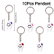 10Pcs Resin Keychain(KEYC-YW00211)-3