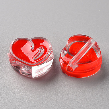 Transparent Enamel Acrylic Beads(X-TACR-S155-004)-3