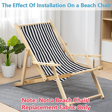 1pc tissu de remplacement pour chaise en polyester ray&eacute;(AJEW-GF0014-50I)-4