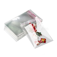 OPP Cellophane Bags, Small Jewelry Storage Bags, Self-Adhesive Sealing Bags, Rectangle, Clear, 12x7cm, Unilateral Thickness: 0.035mm, Inner Measure: 9.5x7cm(OPC-R012-02)