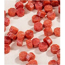 Sealing Wax Particles for Retro Seal Stamp, Octagon, Salmon, 9x5mm, about 60pcs/20g(X-DIY-WH0153-09)