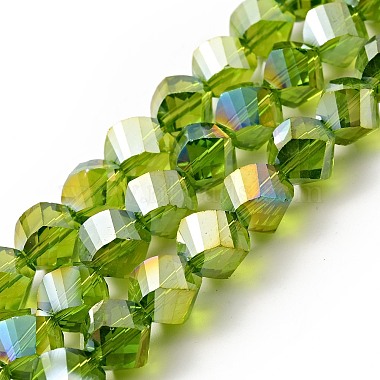 Electroplate Glass Beads Strands(EGLA-R031-10mm-M)-4