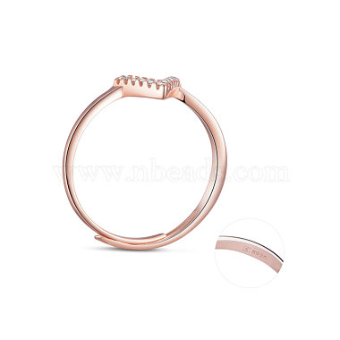 TINYSAND 925 Sterling Silver Ring(TS-R407-RG)-3