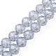 Perles de verre transparent electroplate(EGLA-N002-34B-F03)-1