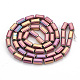 Electroplate Non-magnetic Synthetic Hematite Beads Strands(G-N0322-10D)-2