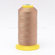 Nylon Sewing Thread, BurlyWood, 0.2mm, about 700m/roll(NWIR-N006-01M1-0.2mm)