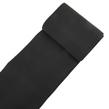 3M Flat Elastic Wide Band, Black, 150mm, about 3.28 Yards(3m)/Set