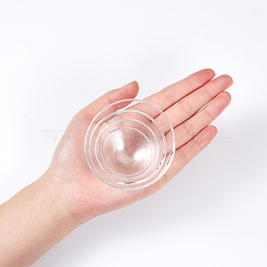 delorigin 4pcs 4 style globe en verre transparent(FIND-DR0001-01)-3