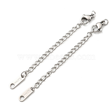 Stainless Steel Color Oval 304 Stainless Steel Chain Extender