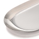 Oval 430 Stainless Steel Jewelry Display Plate(STAS-P289-03P)-3