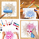 PET Hollow Out Drawing Painting Stencils(DIY-WH0405-0059)-4