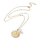 Golden Stainless Steel Pendant Necklace(SA1727-2)-1