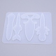 Self Defence Keychain Silicone Molds(DIY-TAC0007-97A)-2