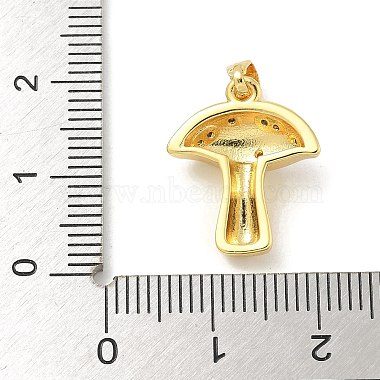 Brass Micro Pave Cubic Zirconia Enamel Pendants(KK-G517-03G-02)-3