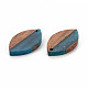Resin & Walnut Wood Pendants(X-RESI-S389-074)-3