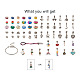 DIY Europen Bracelet Necklace Making Kit(DIY-CD0001-46)-3