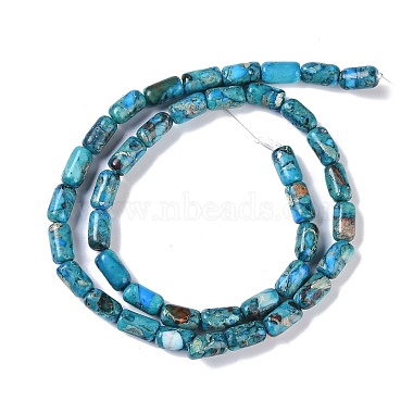 Dyed Synthetic Imperial Jasper Beads Strands(G-P529-B01-01)-3