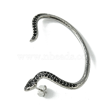 Snake 316 Surgical Stainless Steel Stud Earrings