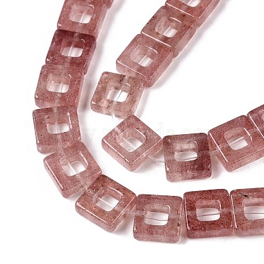 Natural Strawberry Quartz Beads Strands(G-N342-103)-3
