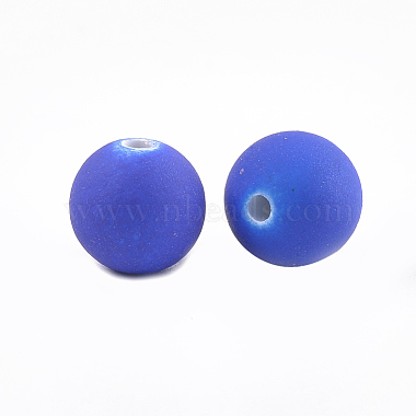 Rubberized Style Acrylic Beads(X-MACR-T023-31A)-2