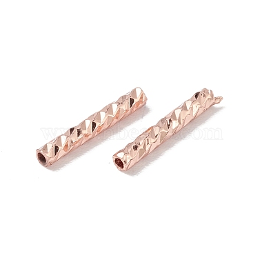 Rack Plating Brass Straight Tube Beads(KK-WH0061-03A-RG)-3