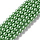 Eco-Friendly  Dyed Glass Pearl Round Bead Strands(HY-A002-8mm-RB008)-1