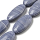 Synthetic Blue Lace Agate Beads Strands(G-B071-H02-02)-1