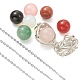 Наборы для изготовления ожерелий своими руками(DIY-FS0001-90)-4