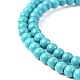 Synthetic Turquoise Beads Strands(TURQ-G106-4mm-02E)-5