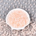 FGB Grade A Drawbench Style Glass Seed Beads, Rondelle, Imitation Cat Eye Beads, PeachPuff, 7.5x4.5mm, Hole: 1.2~1.4mm, about 1250pcs/pound(SEED-Q040-02A-02)