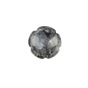 Flower Natural Larvikite Worry Stones, Crystal Healing Stone for Reiki Balancing Meditation, 38x7mm
