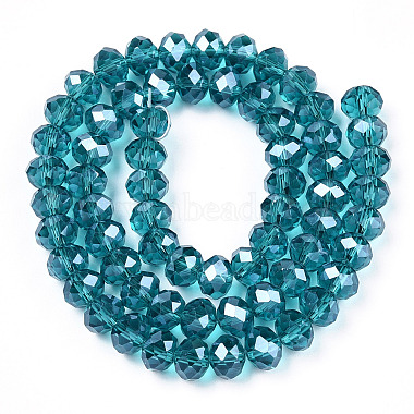 perles en verre plaquent brins(EGLA-A034-T1mm-A33)-3