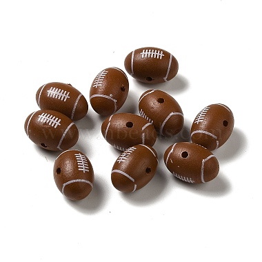 Saddle Brown Sports Goods Wood Beads
