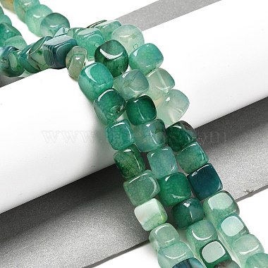 Natural Dragon Veins Agate Beads Strands(G-NH0018-A05-01)-2