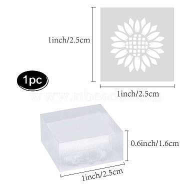 Clear Acrylic Soap Stamps 