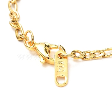 304 bracelet chaines figaro acier inoxydable homme femme(BJEW-JB06937)-5