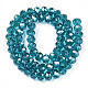 perles en verre plaquent brins(EGLA-A034-T1mm-A33)-3