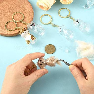 Iron Plastic Keychains(KEYC-FZC0001-001B-G)-6